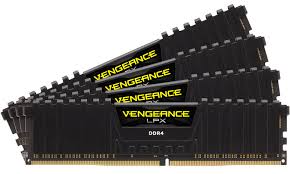 CORSAIR 16GB DDR4 2666Mhz Vengeance LPX Black