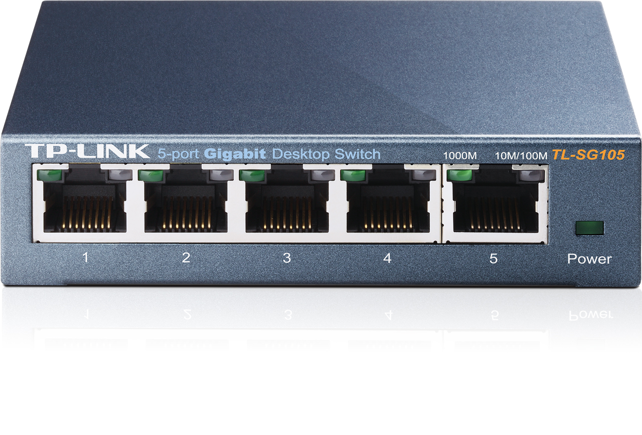 TP-LINK TL-SG105 5-port Gigabit Desktop Switch