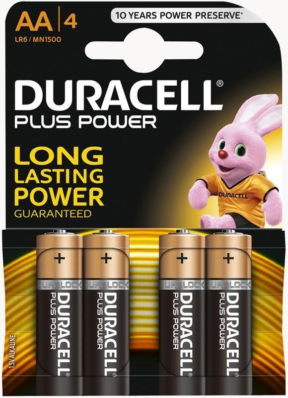 DURACELL Plus Power AA MN1500 (4 stuks)