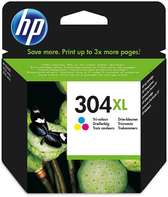 HP 304XL Tri-color