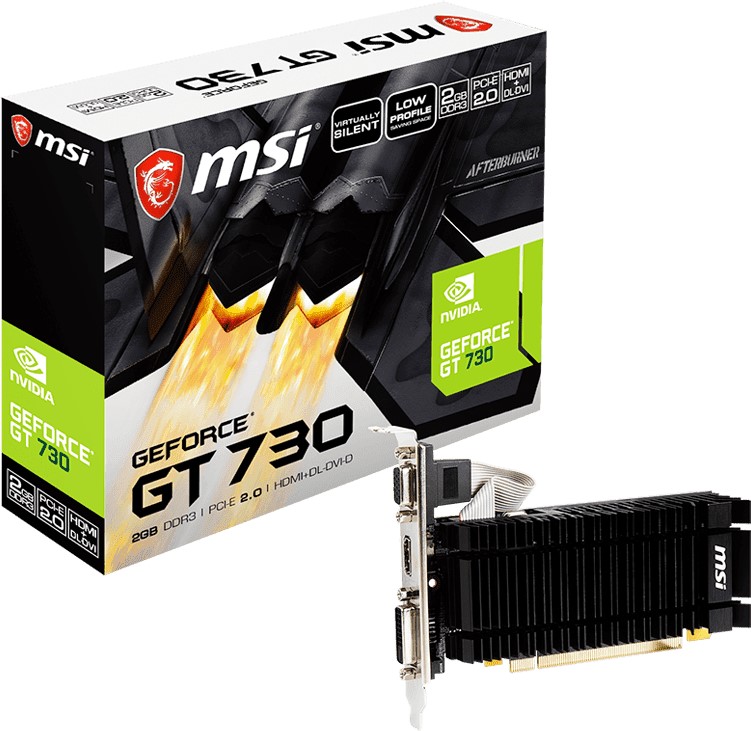 MSI GT730 2GB LP passiv DDR3