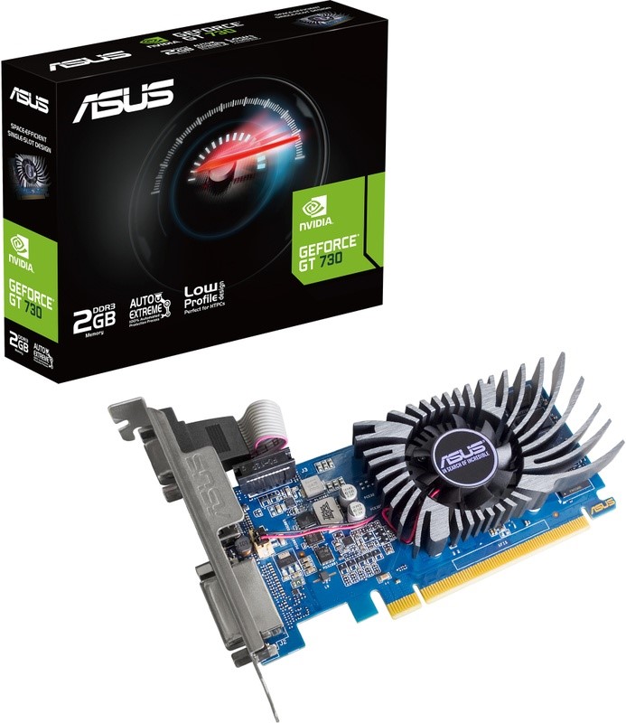 ASUS  GT730 2GB EVO LP DDR3 1Fan 5