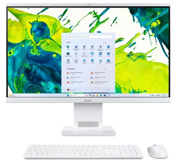 Acer kondigt nieuwe all-in-one pc's en een opvallende 3D-laptop aan