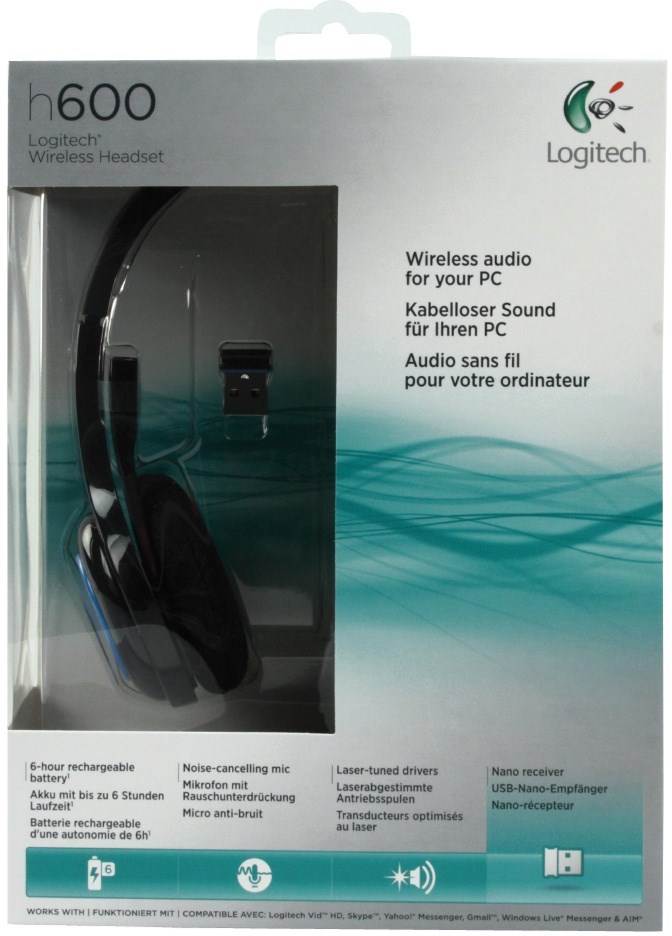 LOGITECH H600 Wireless Headset 5