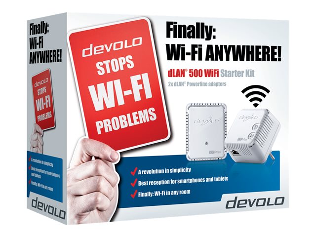 DEVOLO dLAN 500 Wifi - Starter Kit
