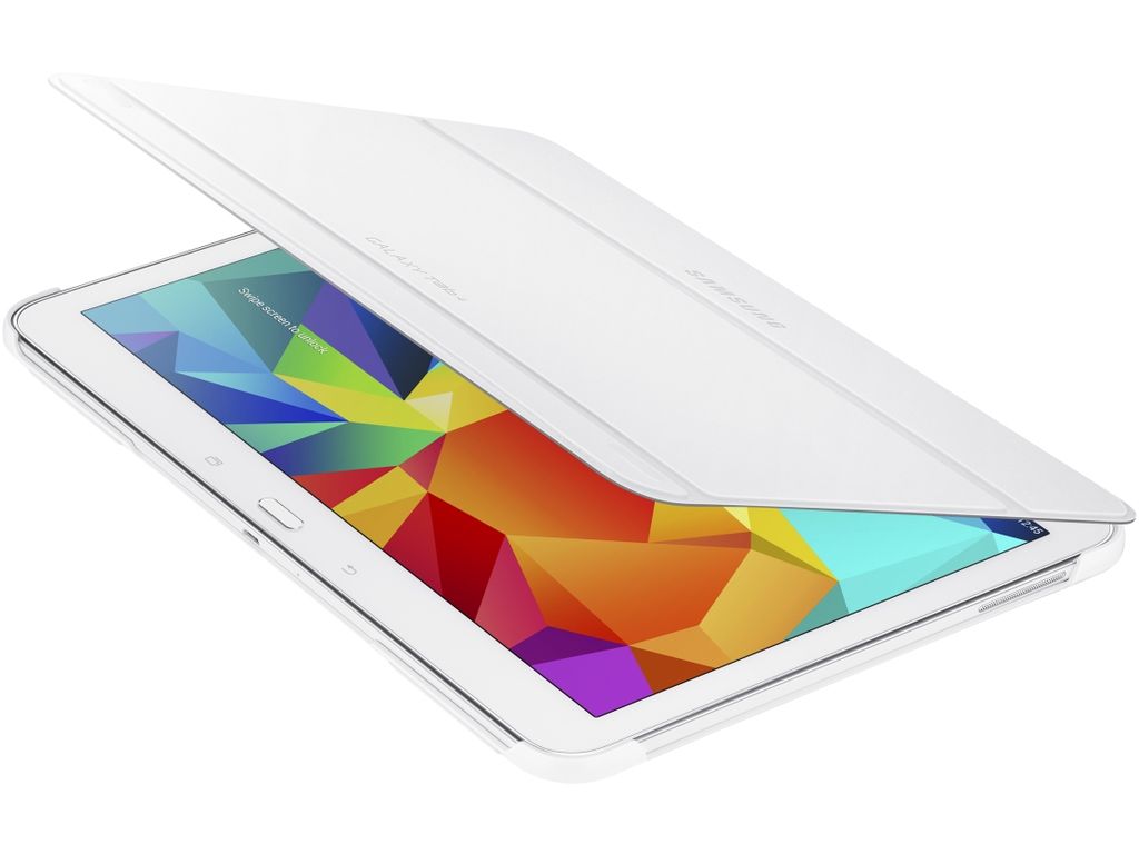 SAMSUNG Book Cover White (Galaxy Tab4 10.1)