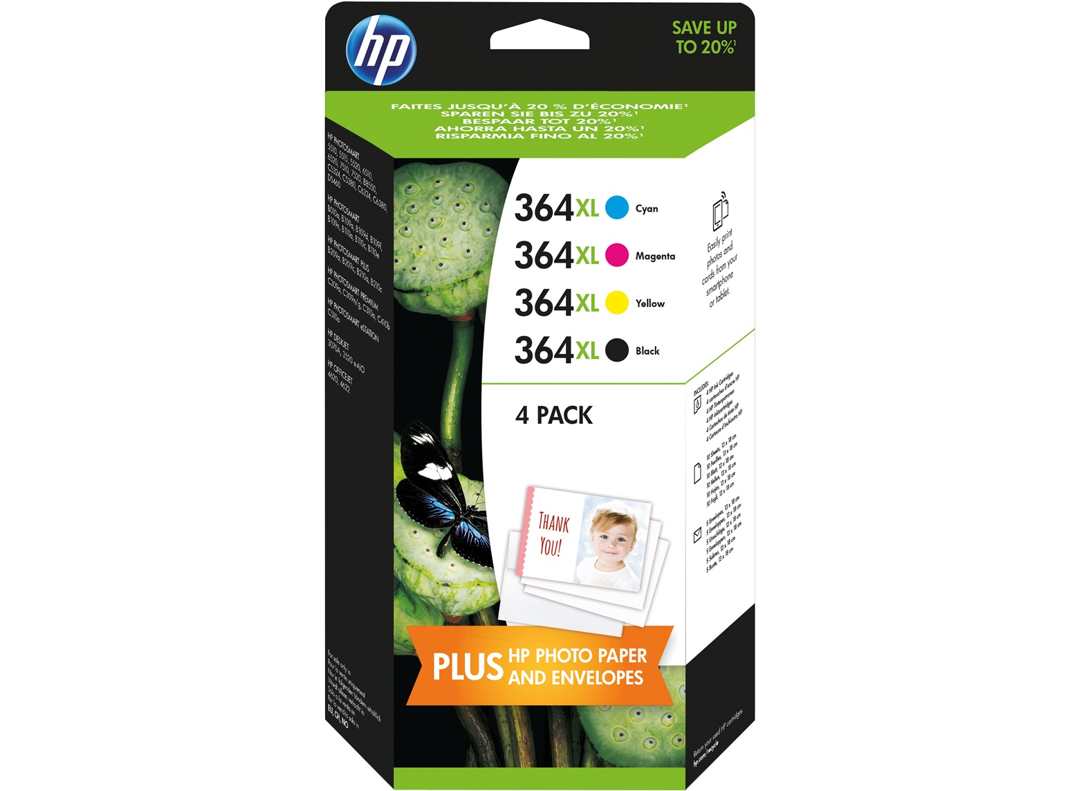 HP 364 Value Pack