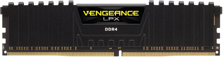 CORSAIR 8GB (1x8GB) DDR4 2666 Vengeance LPX Black