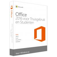 MICROSOFT OFFICE 2016 Thuisgebruik en Studenten (NL)