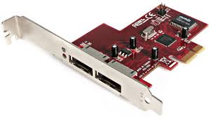 STARTECH 2 Port eSATA Controller Card PCIe