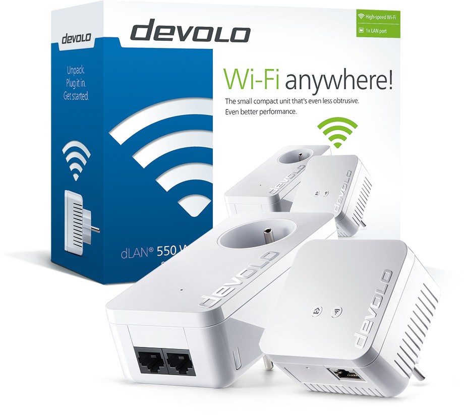 DEVOLO dLAN 550 Wifi Starter Kit