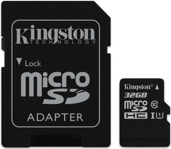 KINGSTON 32GB MicroSDHC UHS-I G2