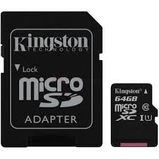 KINGSTON 64GB MicroSDHC UHS-I G2