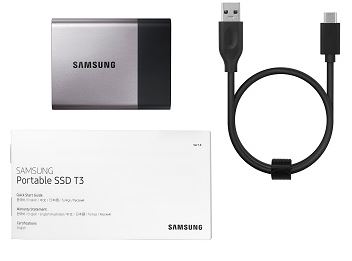 SAMSUNG 250GB Portable SSD T3 