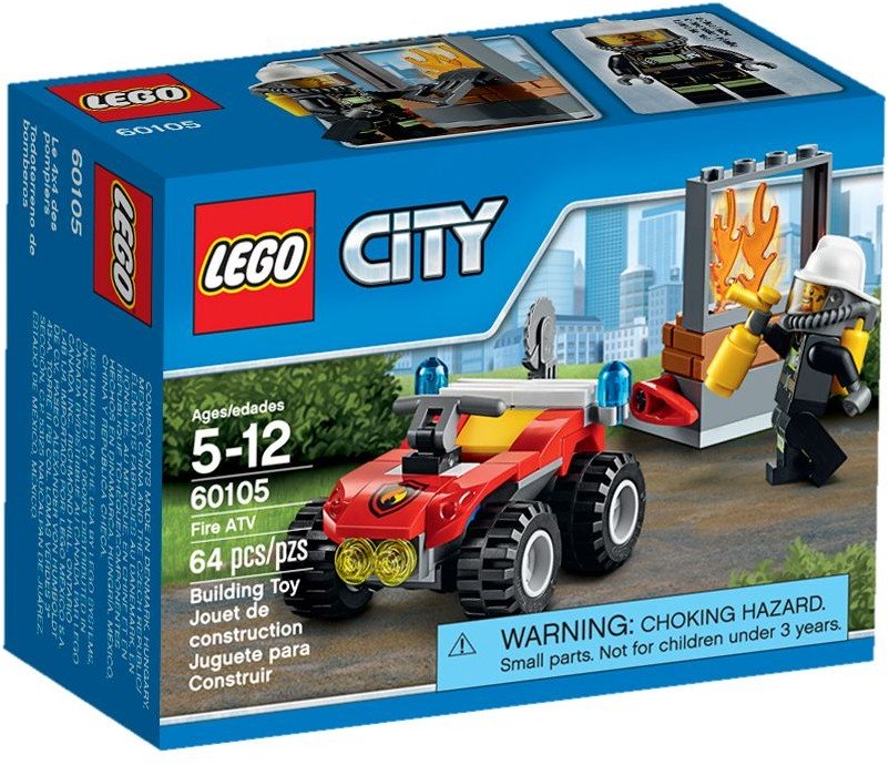 LEGO Brandweer terreinwagen 60105 