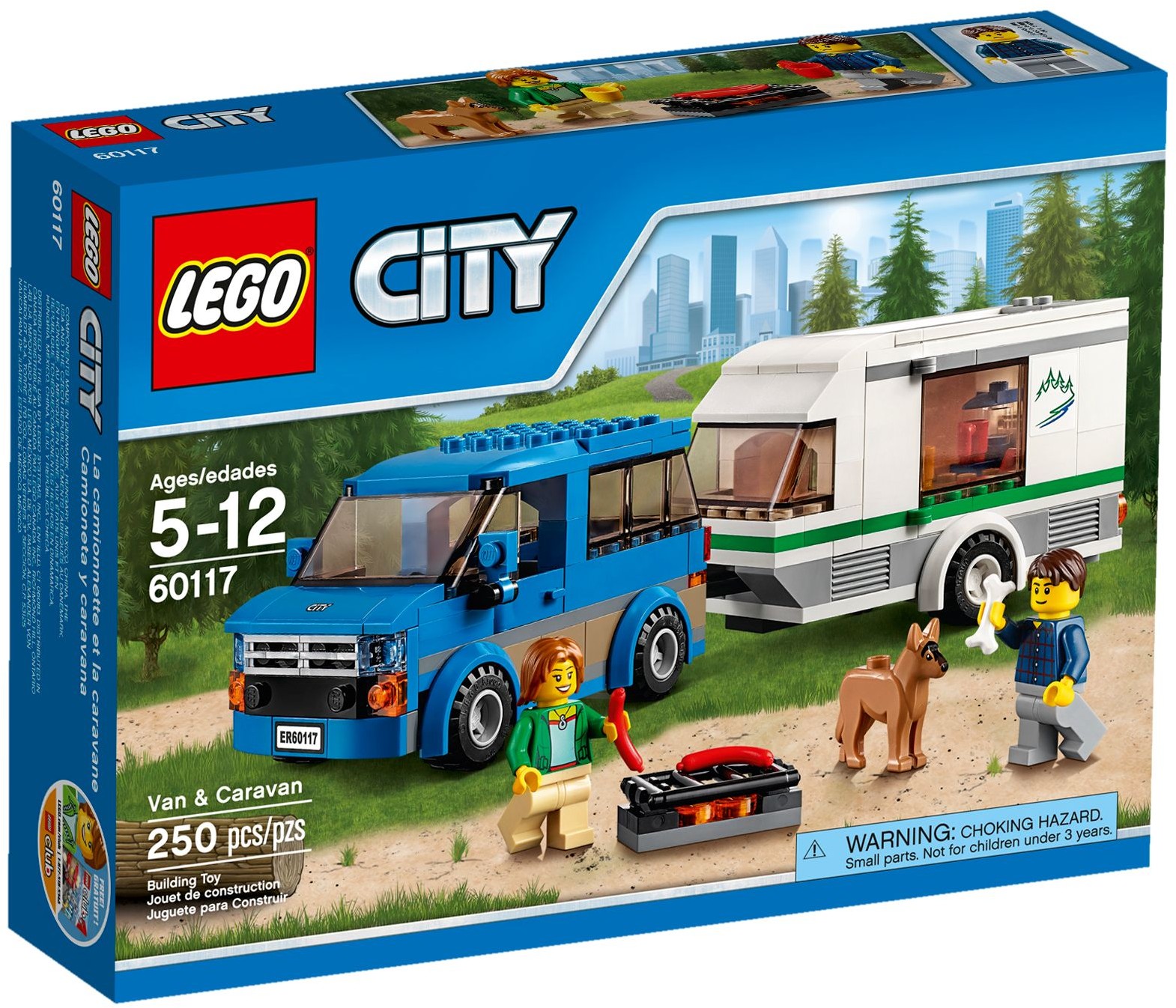 LEGO Busje en caravan 60117