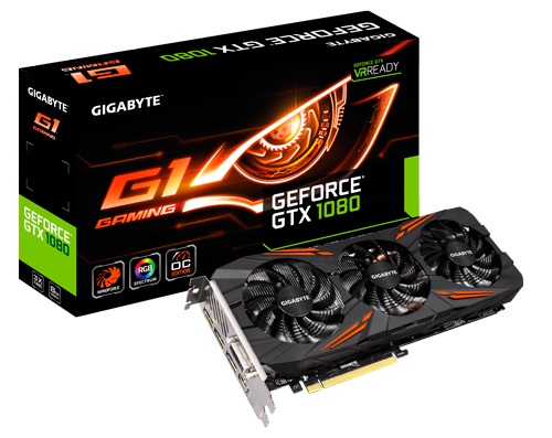GIGABYTE GeForce GTX 1080 G1 Gaming 8GB