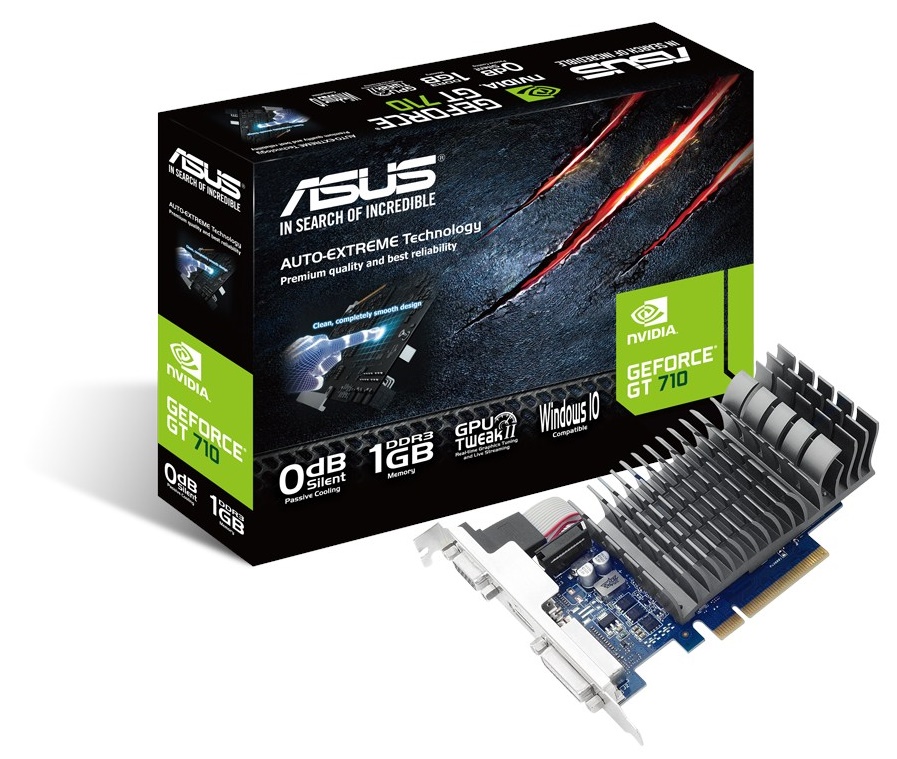 ASUS GeForce GT 710 Passive 1GB