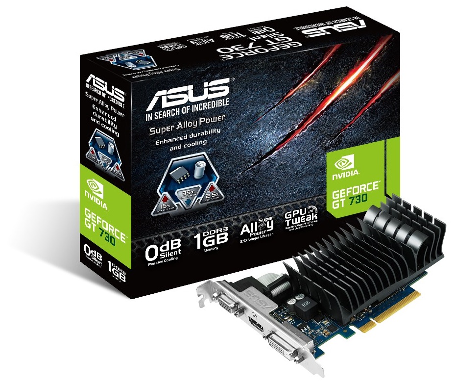 ASUS GeForce GT 730 Passive 1GB