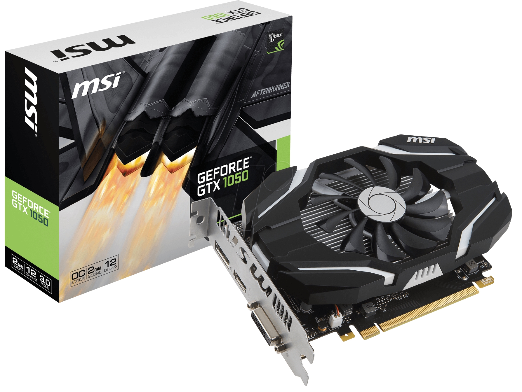MSI GeForce GTX 1050  2G OC 