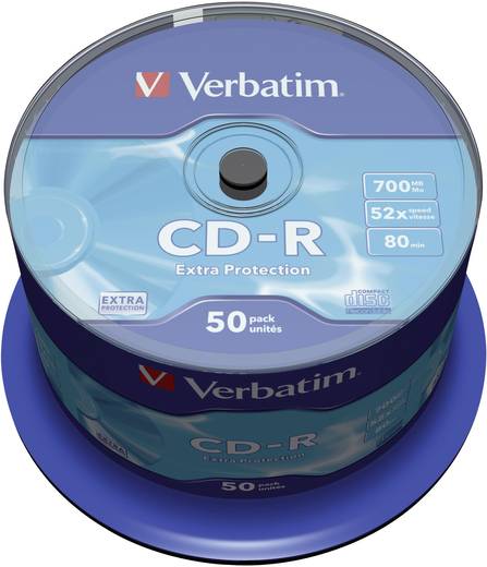 VERBATIM CD-R 52x 48pk Spindle