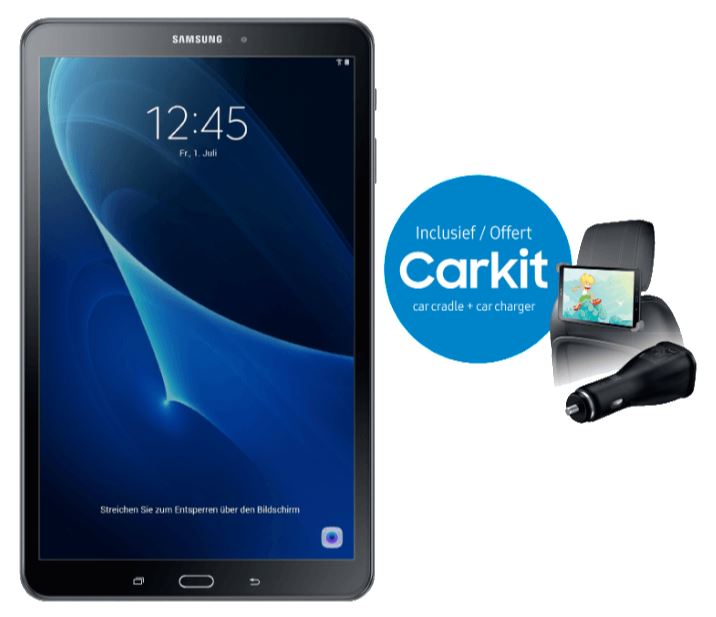 SAMSUNG Galaxy Tab A 10.1 Zwart -ZOMERACTIE