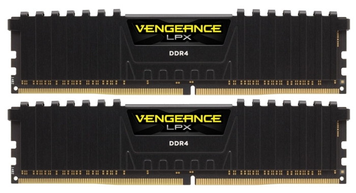CORSAIR 8GB kit DDR4 2400 Vengeance LPX Black