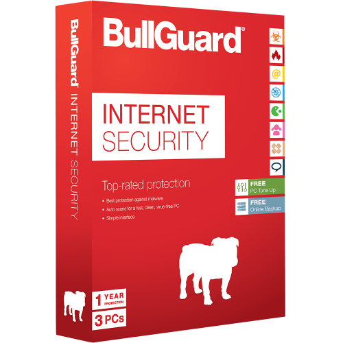BULLGUARD Int. Security, 1 jaar / 3 PC