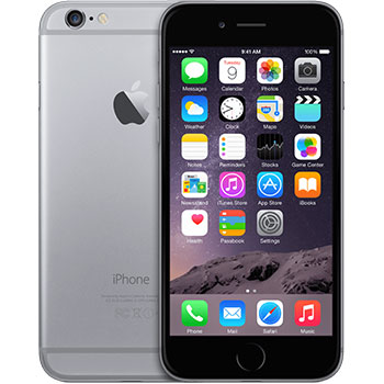 APPLE iPhone 6 16GB Zwart - Refurb. A-Grade