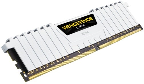 CORSAIR 16GB kit DDR4 2666 Vengeance LPX White 3