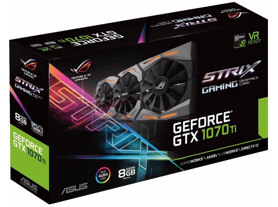 ASUS STRIX GeForce GTX 1070 Ti 8G Gaming