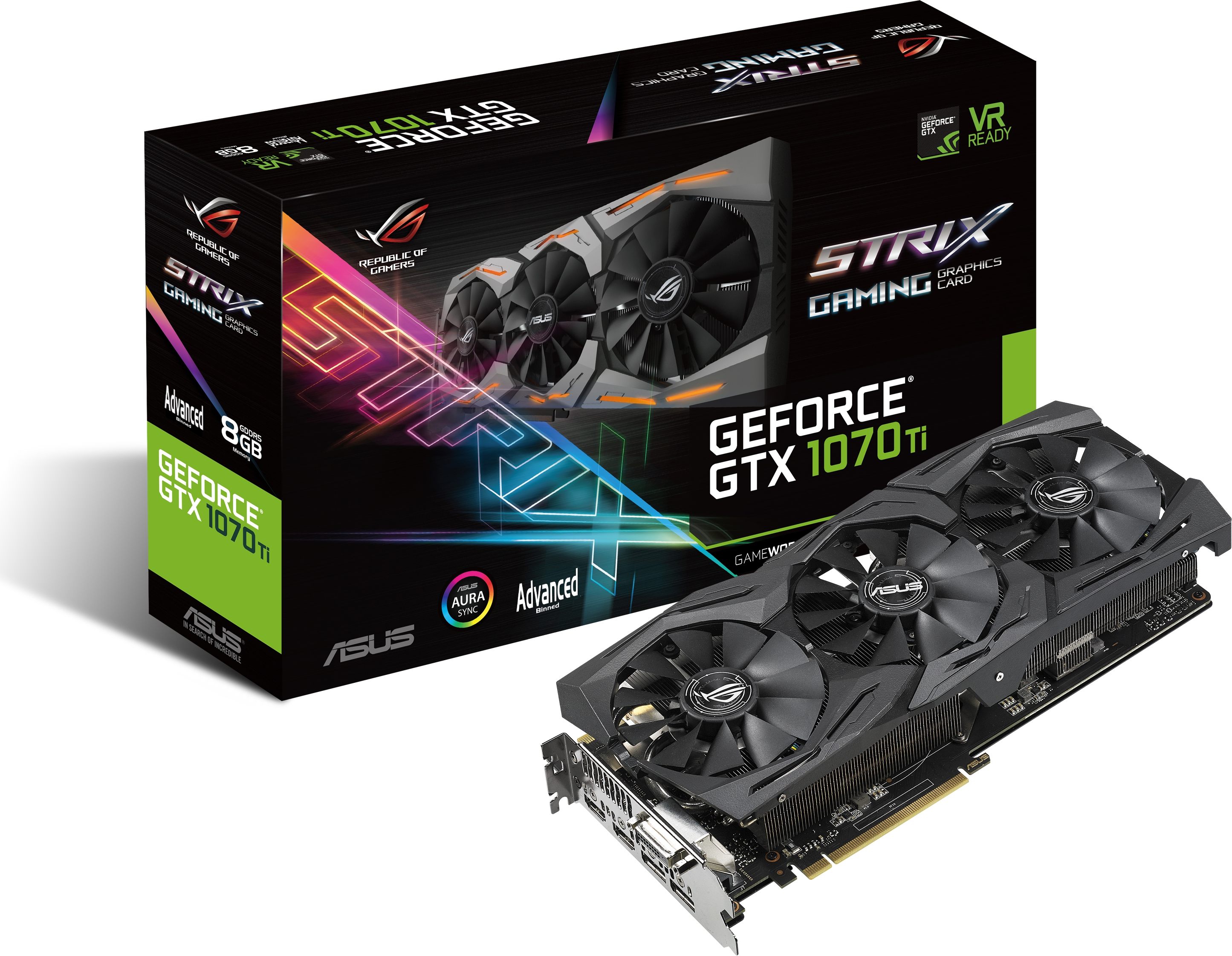 ASUS GeForce GTX 1070 Ti Strix Advanced 