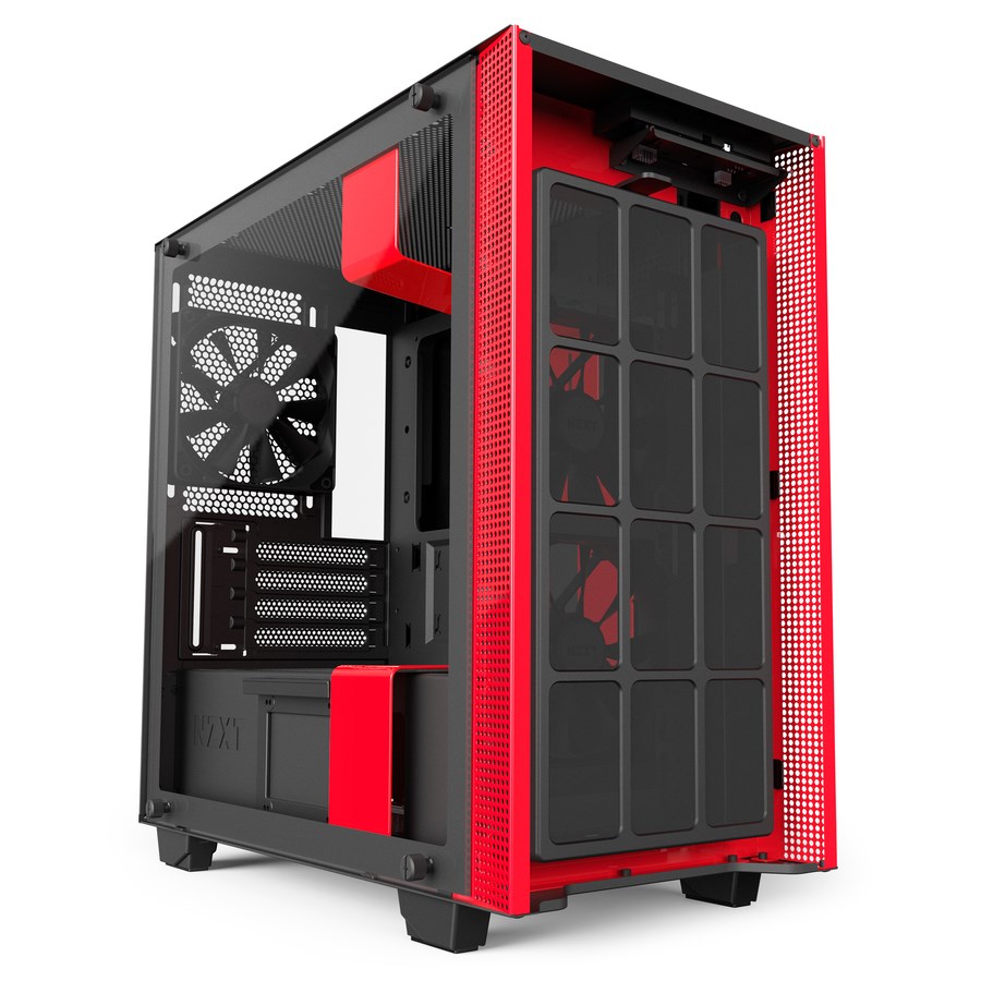 NZXT H400i Black / Red