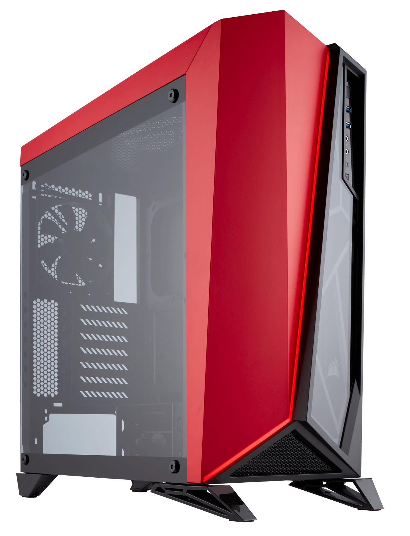 CORSAIR Carbide Spec-Omega Window Black/Red