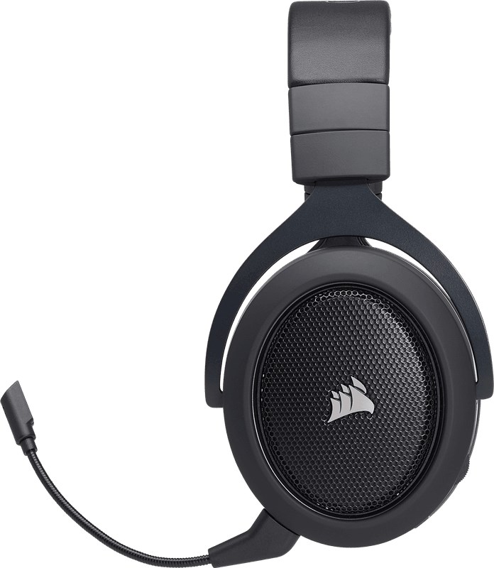 CORSAIR HS70 WIRELESS Gaming Headset Carbon 3