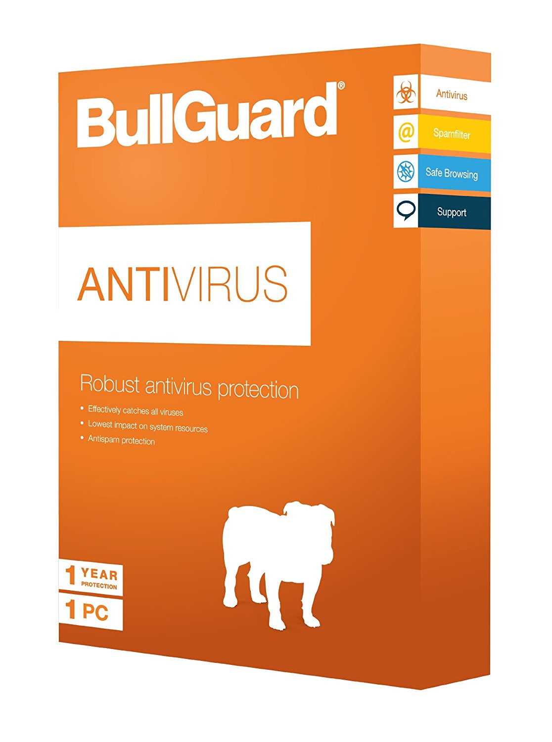 BULLGUARD Antivirus 1 jaar / 1 PC