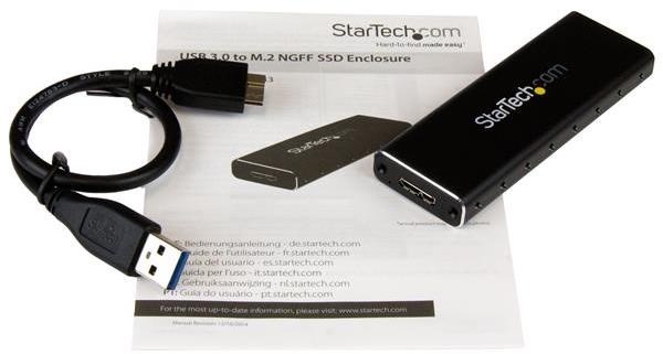 STARTECH M.2 to USB 3.0 Enclosure 5