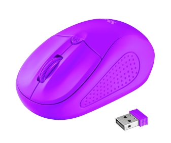 TRUST Primo Wireless Mouse Summer Purple