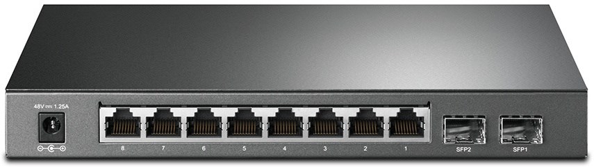 TP-LINK T1500G-10PS 8-Port Gigabit Smart PoE