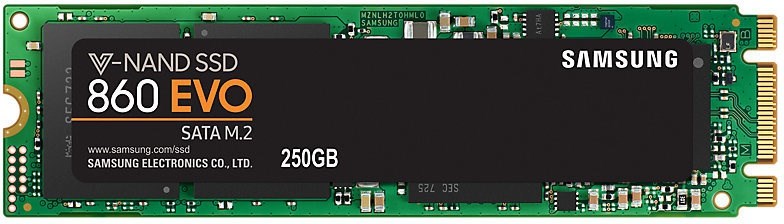 SAMSUNG 860 EVO M.2 250GB  5