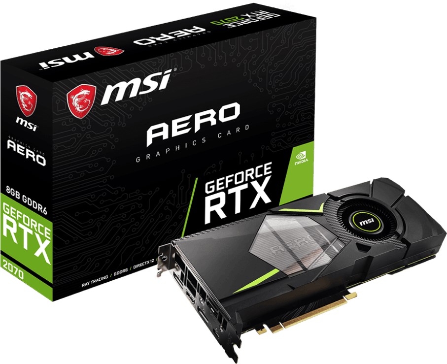 MSI Geforce RTX 2070 AERO 8G 3