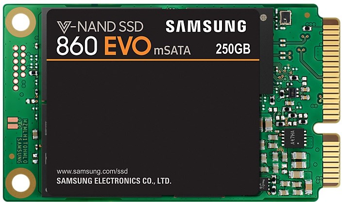 SAMSUNG 860 Evo (mSata) 250GB  2