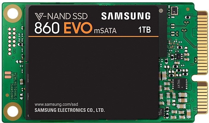 SAMSUNG 860 Evo (mSata) 1000GB  2