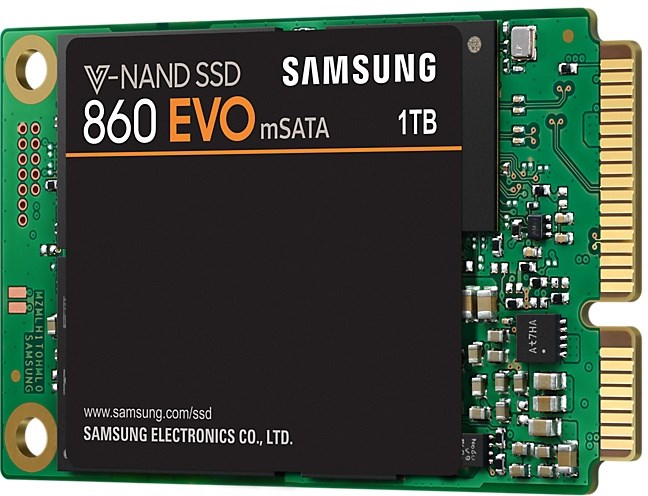 SAMSUNG 860 Evo (mSata) 1000GB  4
