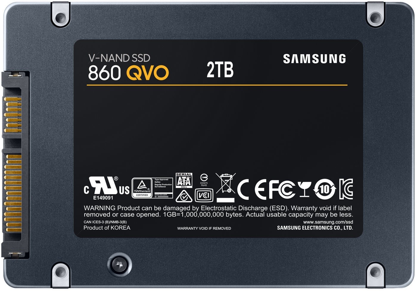 SAMSUNG 860 QVO 2000GB 2