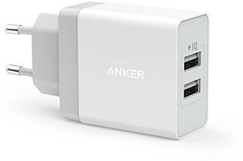 ANKER 24W 2-Port USB Charger EU White