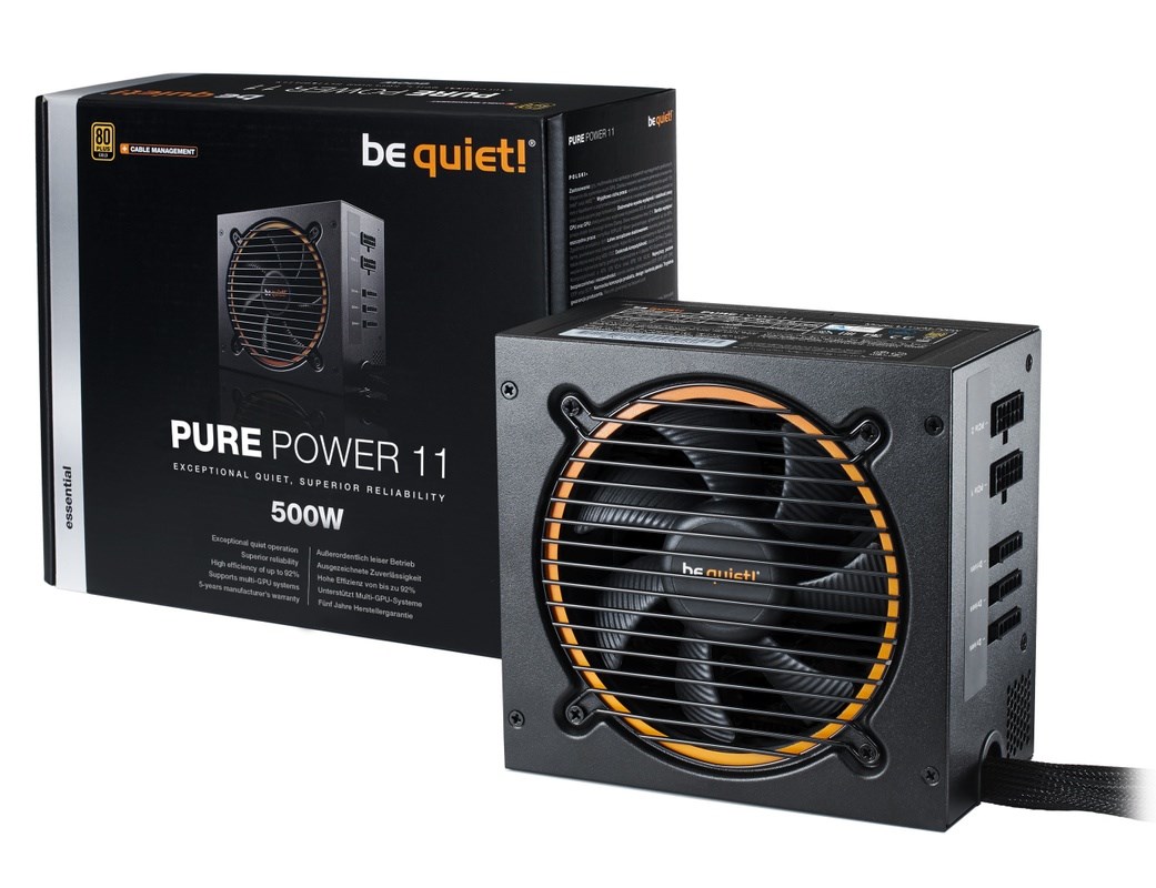 BE QUIET! Pure Power 11 CM 500W 3