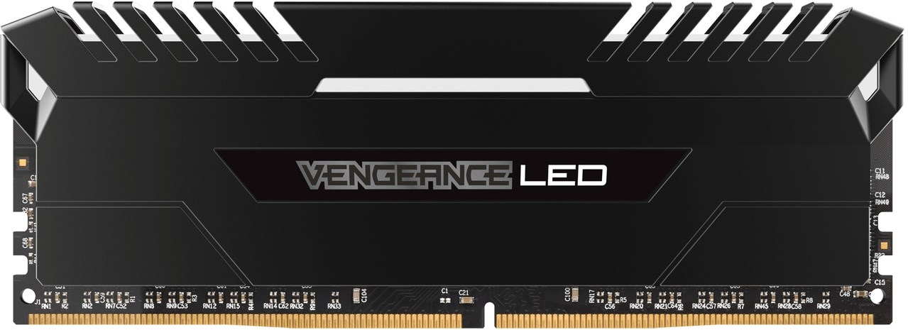 CORSAIR 32GB Vengeance Black/White LED DDR4-3200 CL16 3