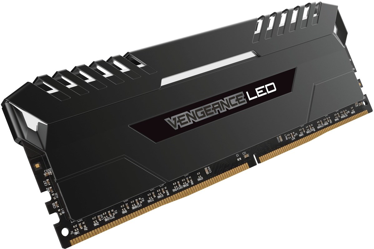 CORSAIR 32GB Vengeance Black/White LED DDR4-3200 CL16 4