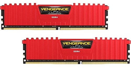 CORSAIR 16GB Vengeance LPX Red DDR4-3000 CL15 2